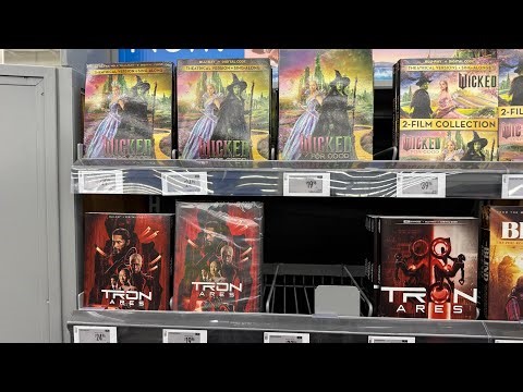 Walmart New Movie Collection New Release DVD bluray 4K videos
