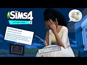 so, we're having MORE THAN ONE BABY || Sims 4 Cottage Living #3