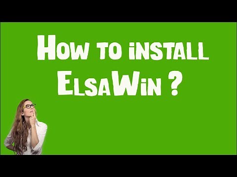 How to install Elsawin