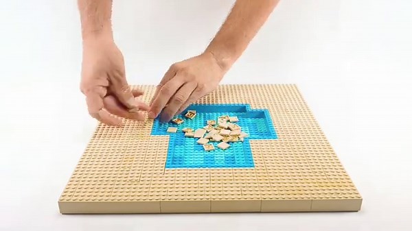 LEGO Friends: Build the BEST Pool with Waterfall #3! (Tutorial)