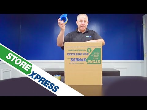 Storage University: How to Tape a Box