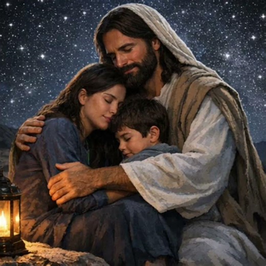 Jesús te da Su Paz antes de dormir ✨🙏 #oración #oracióndelanoche #mensaje