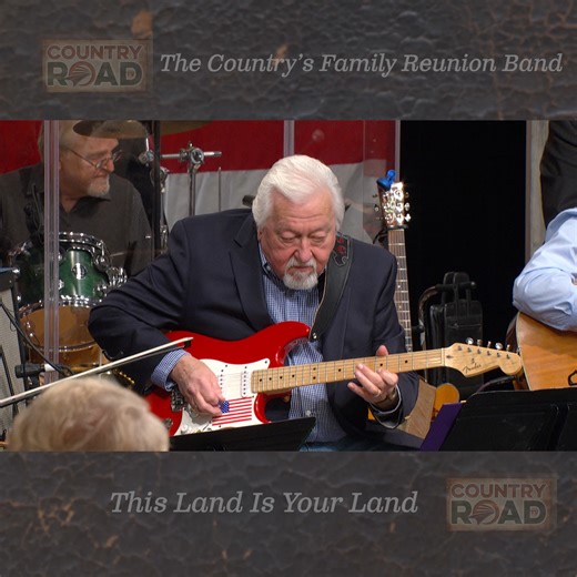 94K views · 1.9K reactions | The great Jimmy Capps and the CFR Band pays tribute to Woody Guthrie. From the Redwood Forest to the Gulf Stream waters! #GodBlessAmerica | Country Road TV | Facebook