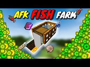 Easy ! AFK Fish farm for Minecraft Bedrock and Pocket Edition 1.21+🔥 - (2025)