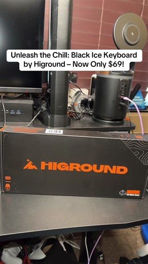 Black Ice Keyboard by Higround – Elevate Your Gaming