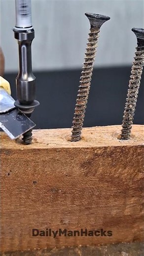 Remove a Stripped Screw (Easy Trick) #lifehacks #diy #tips