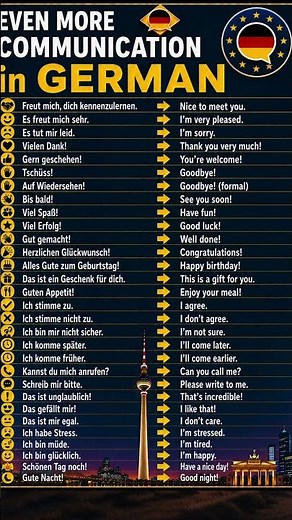 How to learn German quickly? Learn German Compliments FAST and EASY