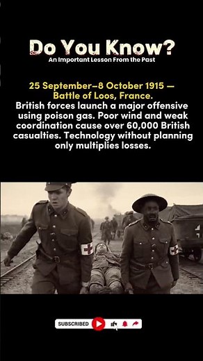 25 Sep–8 Oct 1915: When Technology Backfired #military