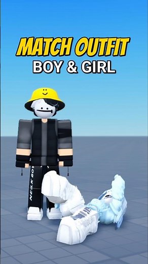 MATCHING OUTFIT BOY & GIRL #roblox #catalogavatarcreator