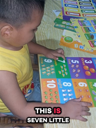 Teaching Numbers to My 4-Year-Old Son