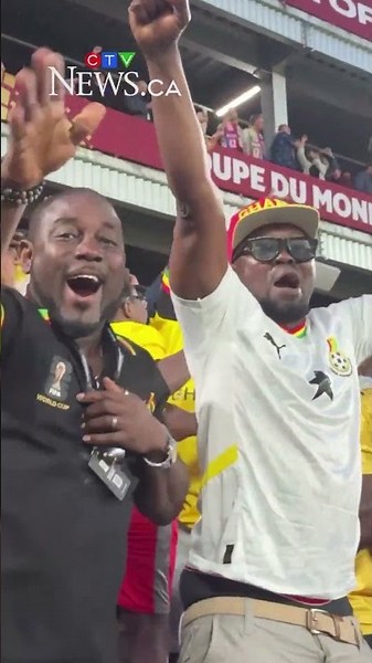 Toronto stadium erupts after Ghana scores late goal to defeat Panama in their 2026 World