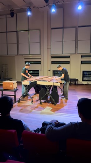 Codarts Classical Percussion on Instagram: "Enjoyed our performance class yesterday 💕 Let us know what you think, and meet us at the open day 📅 6 December 2025 Link in bio 🔗 #codartsclassicalpercussion #concert #iplayadams #percussion #codartsrotterdam #marimba #codartsclassical #rotterdam #performanceclass #piazzolla #tango #duo"
