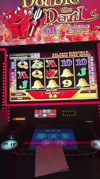 60 FREE SPINS on Double the Devil! 😱 $2 Bet Went #jackpottrain #casino #casinoslots #windcreekcasino