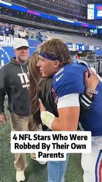 4 NFL Stars Betrayed By Their Own Parents 😳💔