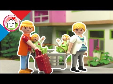 Playmobil en francais Déménagement dans la villa de luxe - Famille Hauser