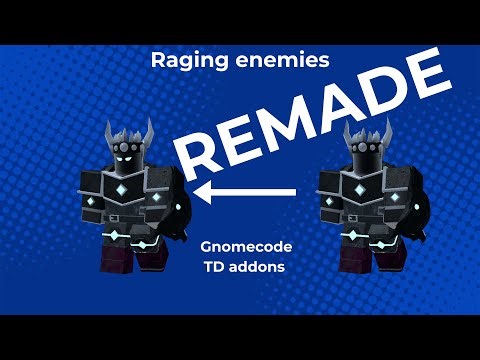 Boss Rage, Raging enemies tutorial || Gnomecode TD addons REMADE