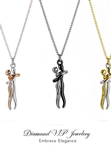 Beautiful muliti-color stainless steel necklace for couples and family's, simplified hugging design for comfortable wear and elegant look.