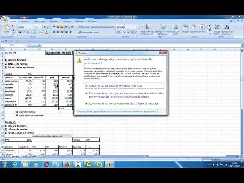 Excel 2007- calcule remise % sur produits