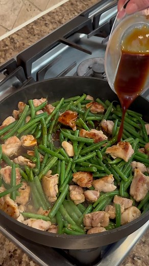 Easy Chicken & Green Bean Stir Fry Recipe