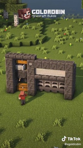 Minecraft Super Smelter 🔥, Tutorial on YouTube: Goldrobin (Link in Bio) #minecraft #minecraftbuilding #minecrafttutorial #minecraftideas #gaming #fyp