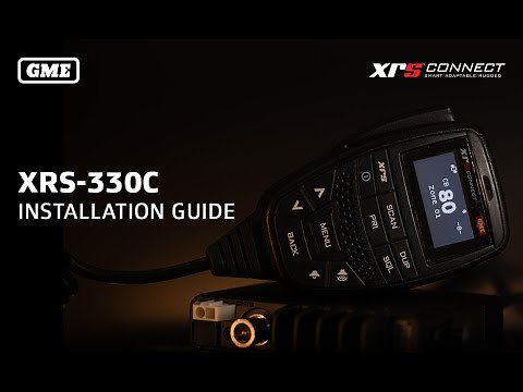XRS-330C UHF CB Radio Install