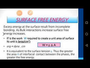 Physical pharmacy surface and interfacial tension part 2
