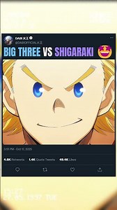 BIG THREE VS SHIGARAKI 🤩 | #animeedit #myheroacademia #anime