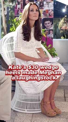 Kate's $30 Wedge Heels and Meghan's Fashion Faux Pas