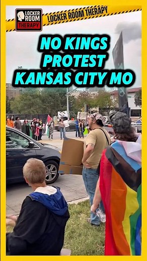 Kansas City ‘No Kings’ Protest 2025 | Raw Footage
