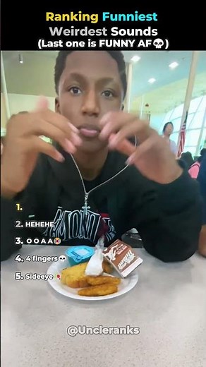 Ranking Funniest Weirdest Sounds😭💀