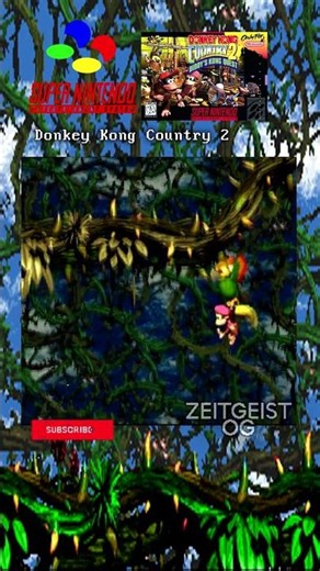 Donkey Kong Country 2 Bramble Scramble ,Krazy Kremland