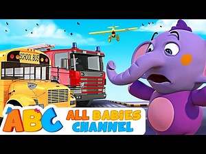 Wheels On The Vehicles Song | 3D Original Song | Learn Vehicles With Nursery Rhymes | Baby Songs - Videos For Kids