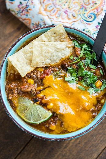 Slow Cooker Taco Soup
