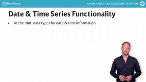 Manipulating Time Series Data in Python