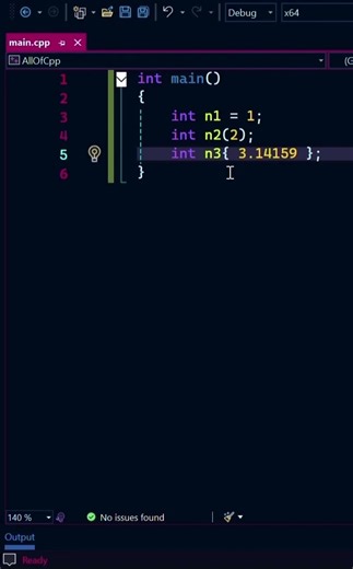 Initialization in C++