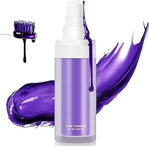 Purple Teeth Whitening - Whitens Teeth, Removes Stains and Boosts Brightness for a Naturally Beautiful Smile - Safe Purple Toothpaste -Suitable for All Ages and Genders(1 * 30ml/1oz)