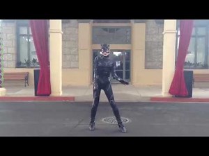 The Catwoman show at Movieworld