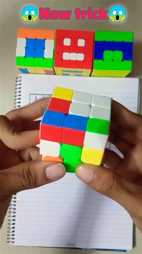 😱 3×3 rubik's cube (new pattern) #rubikscube #shorts #viral #trending