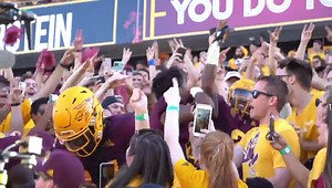 12K views · 368 reactions | Party in the end zone 拾 | Sun Devil Football | Facebook