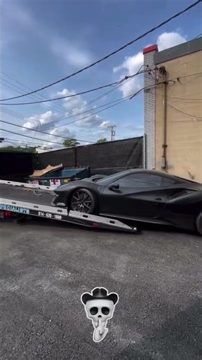 Ferrari Got Scratched While Unloading From Tow Truck 😱💔