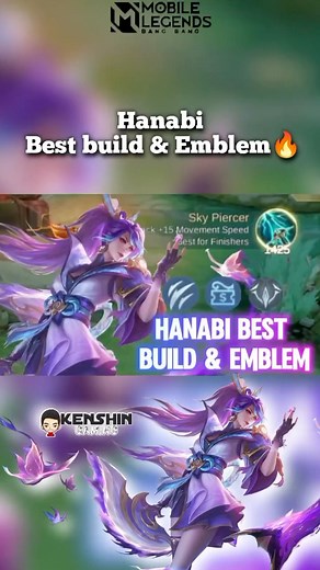 139K views · 1K reactions | Dominate the battlefield with this insane Hanabi Nest Build + Emblem combo  Perfect crits, crazy lifesteal, and nonstop damage output!  ⚙️ Build + Emblem inside — try it now and thank me later  #HanabiBuild #MobileLegends #HanabiMain #MLBBTips #NestBuild #alphavsthamuz #mlbbttofficial #gamingreels #onehitzilong #MLBBCommunity #zilongop #mlbbmoments | KenShin | Facebook