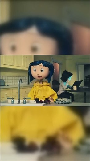 Did you miss this Coraline detail? 😱 #coraline #scary