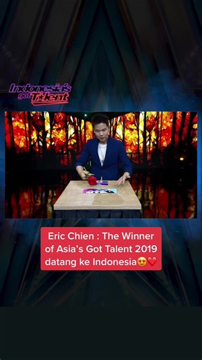 Eric Chien: Asia's Got Talent 2019 Winner Visits Indonesia