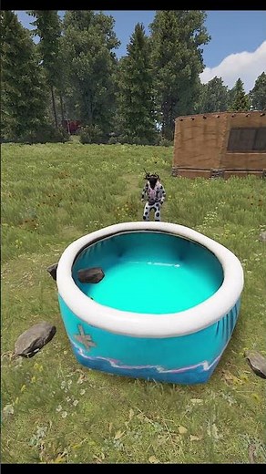 How to Make an Exploding Swimming Pool Trap | Base Cracker Rust #rustbasebuilding#rusttrapbase#rust
