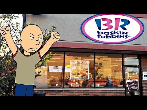 Classic Caillou Misbehaves at Baskin-Robbins