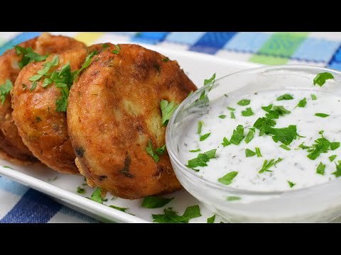 Fried Potato Fritters | How to make potato fritters | Potato Recipe