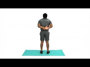 How To Do Behind The Back Elbow To Elbow Grip | Stretching Demo