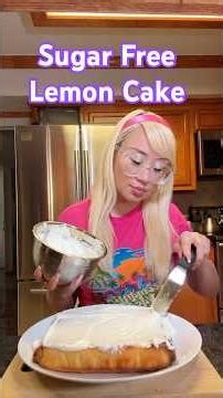The Ultimate Sugar-Free Lemon Cake 🍋 Keto Friendly, Low Carb & Gluten-Free