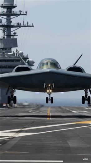 “B-2 Bomber Takeoff from Ship 🔥 Stealth Power in Action!”