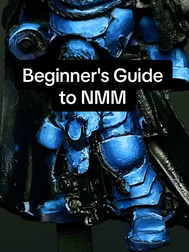 How to Paint Non-Metallic Metal Blue Armor